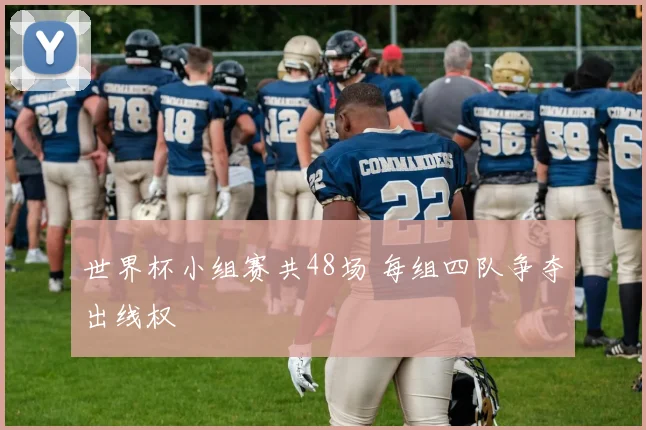 世界杯小组赛共48场 每组四队争夺出线权